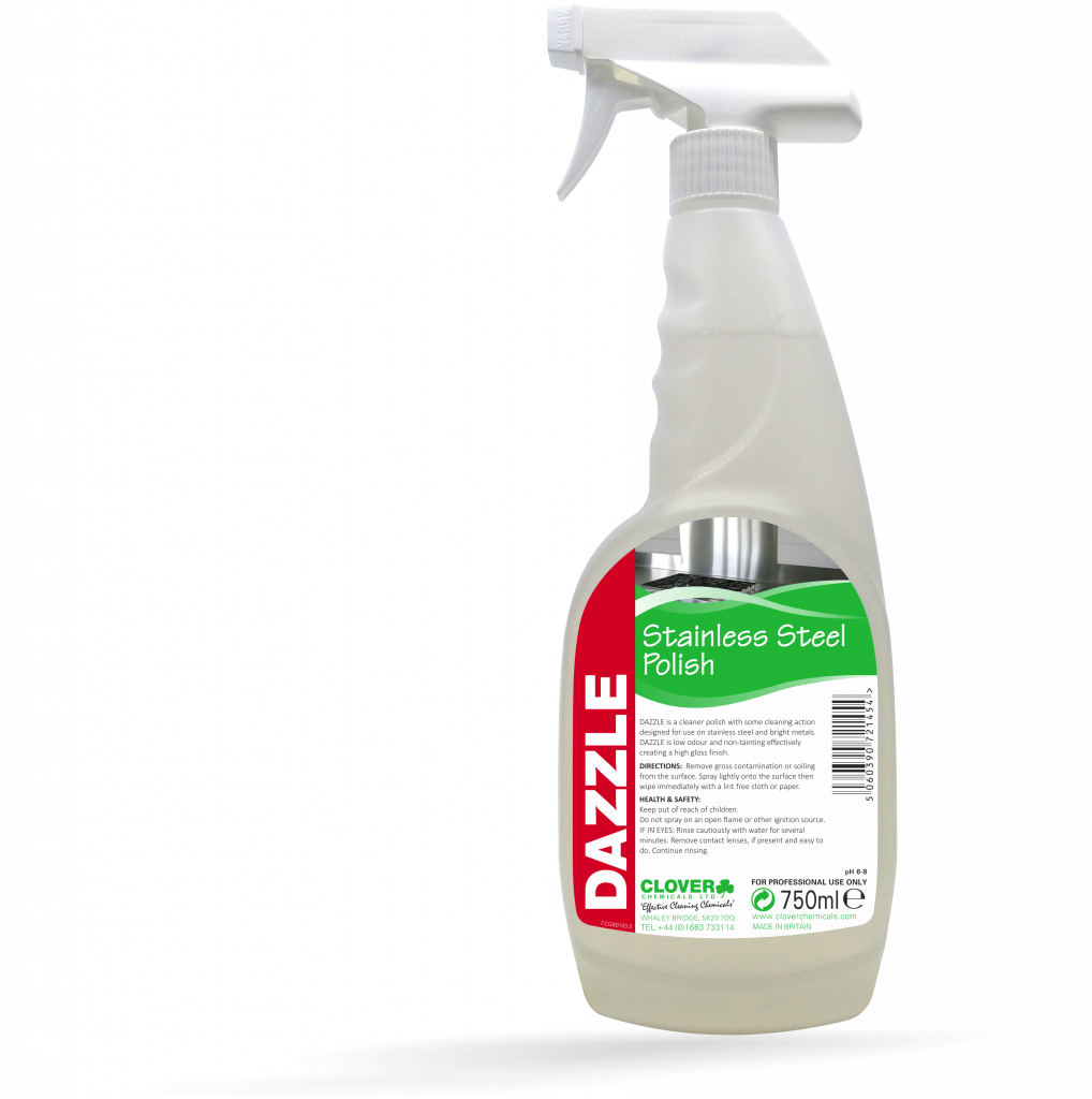 Dazzle Stainless Steel Cleaning Polish 750ml Quando Drinks