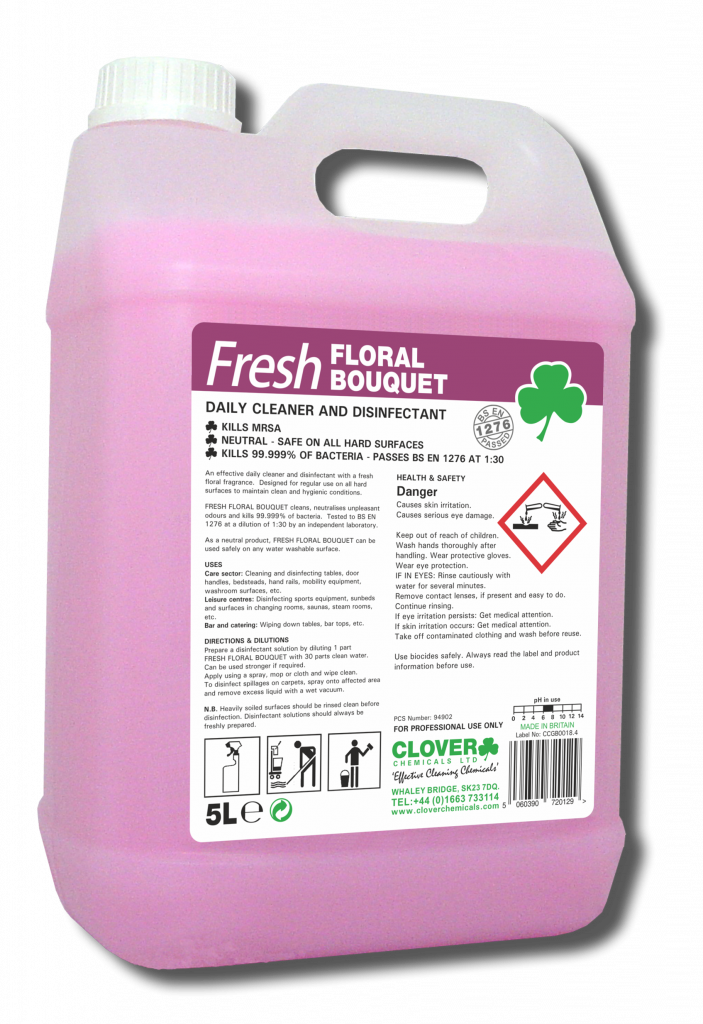 Fresh Floral Disinfectant & Deodoriser 5ltr