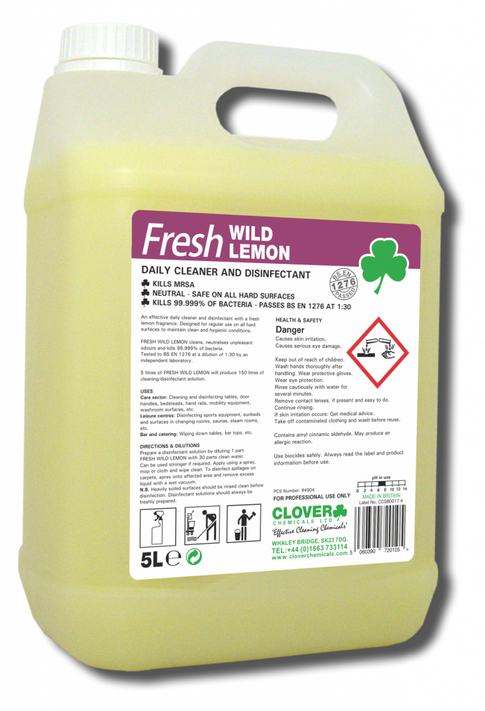 Fresh Wild Lemon Disinfectant 5ltr