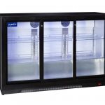 Prodis Triple Hinged Black Bottle Fridge