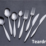 Genware Teardrop Dessert Spoon 18/0