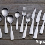 Genware Square Dessert Spoon 18/0