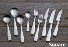 Genware Square Dessert Knife 18/0