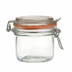 Glass Clip Jar